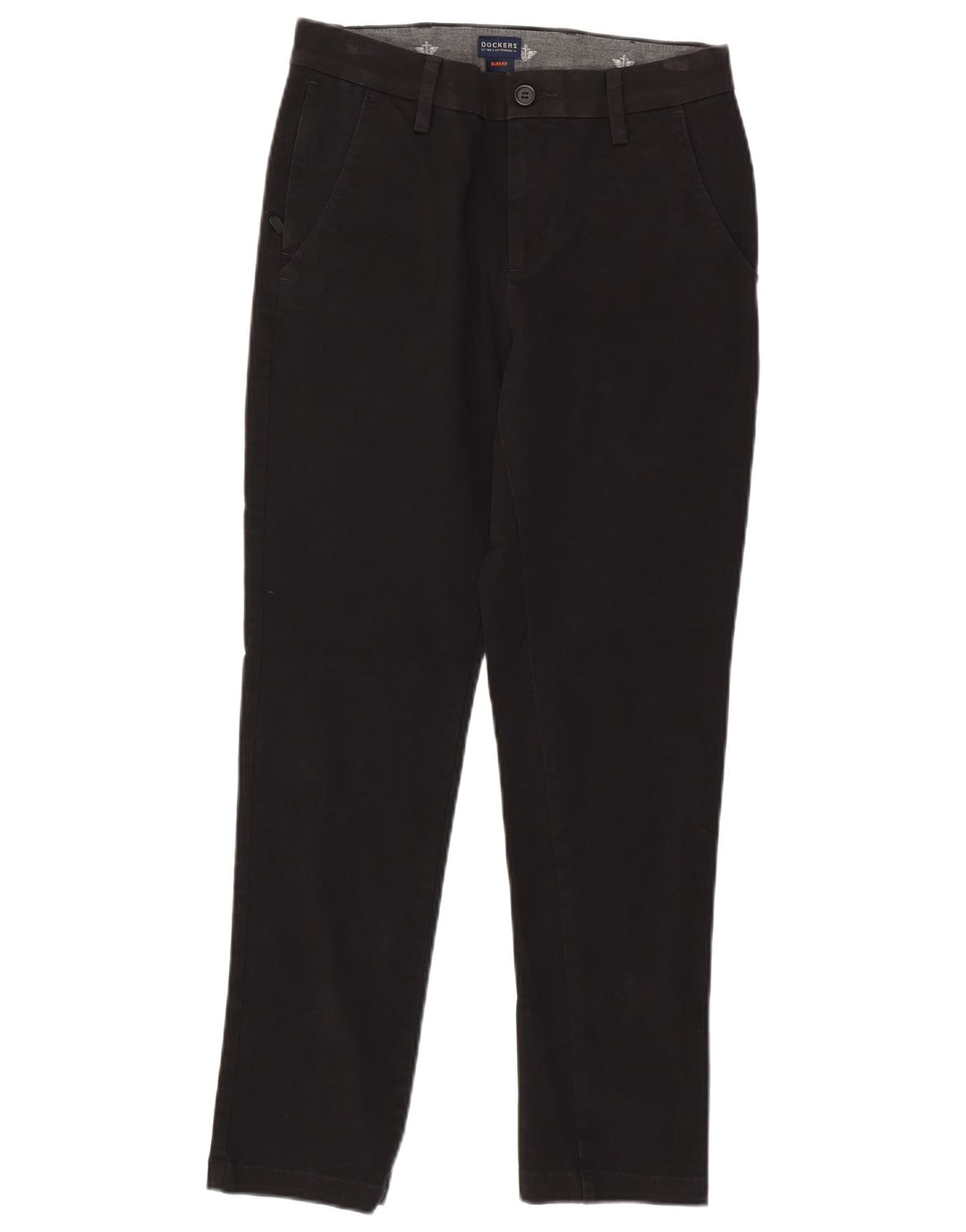 Мужские брюки-чиносы DOCKERS W29 L29, черные, хлопковые