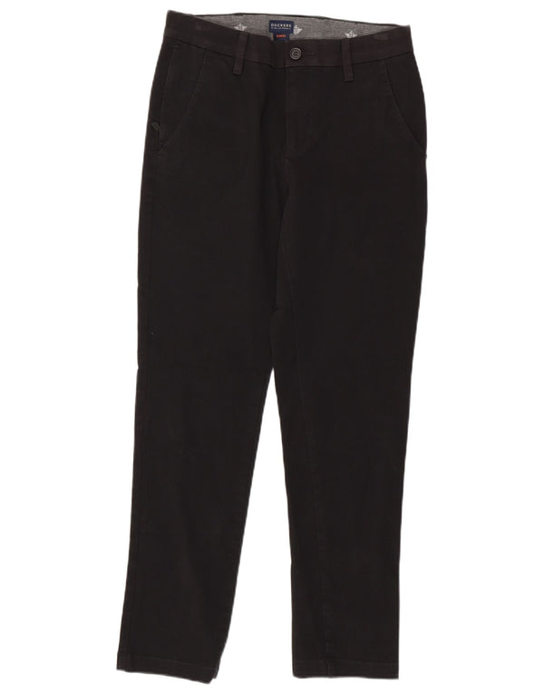 Мужские брюки-чиносы DOCKERS W29 L29, черные, хлопковые