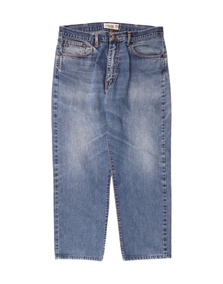 MISSONI SPORT Мужские зауженные укороченные джинсы IT 52 XL W36 L26 Синий хлопок