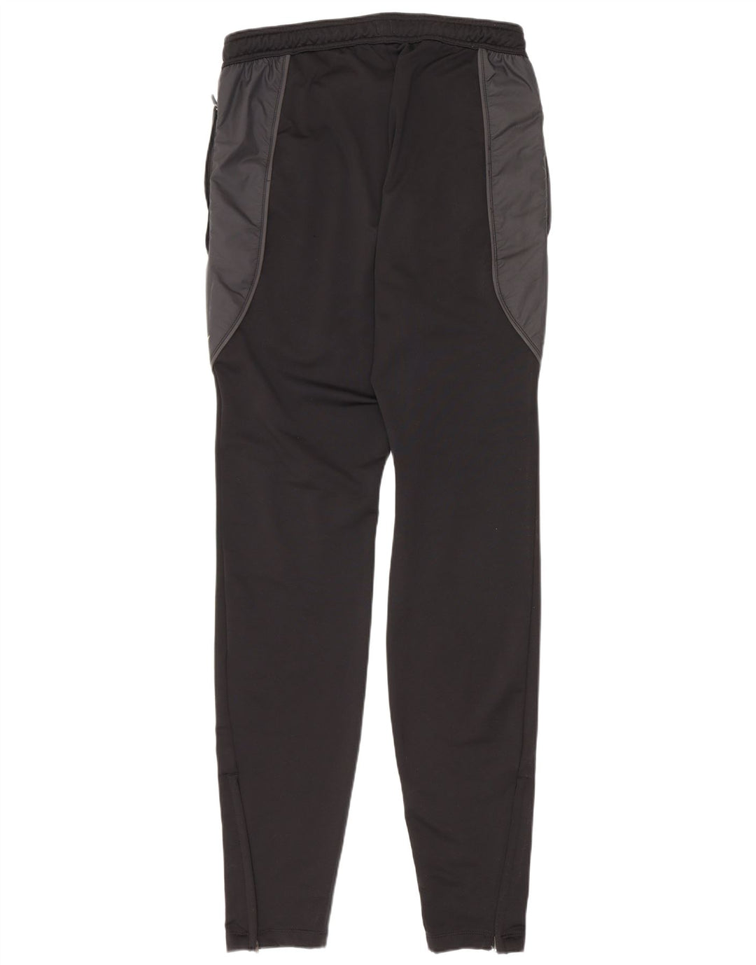 Мужские спортивные брюки Nike Dri Fit, маленькие черные полиэстер с цветными блоками