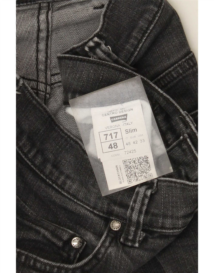 Мужские джинсы Carrera 717 Slim W33 L31 Серый хлопок