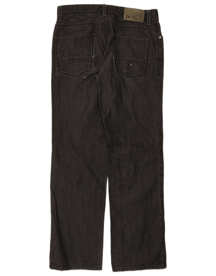 Женские прямые джинсы HUGO BOSS W33 L32 Серые, хлопок