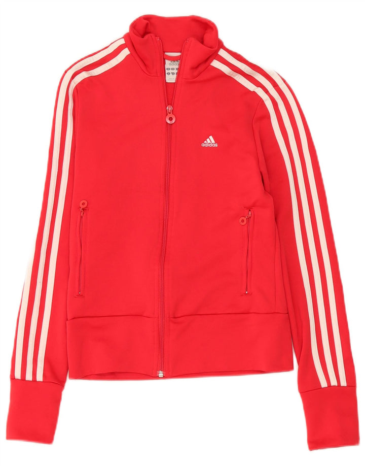 Adidas Женский спортивный костюм Top Jacket UK 8 Маленький Розовый