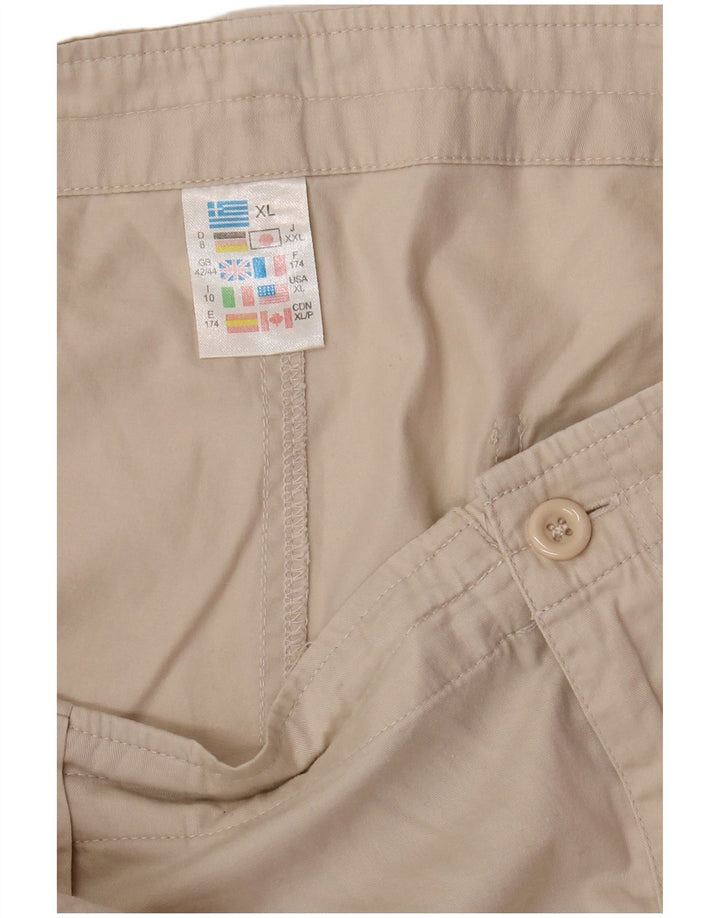 Мужские шорты карго VINTAGE XL W38 Бежевые, хлопок