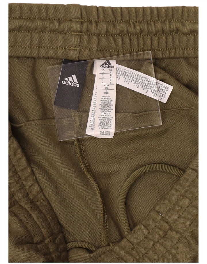 Мужские спортивные брюки ADIDAS, большие, цвета хаки, вискоза