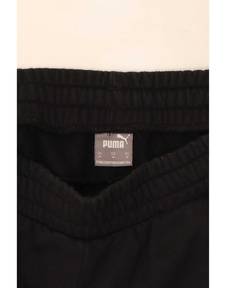 Мужские спортивные брюки Puma Джоггеры среднего размера, черные