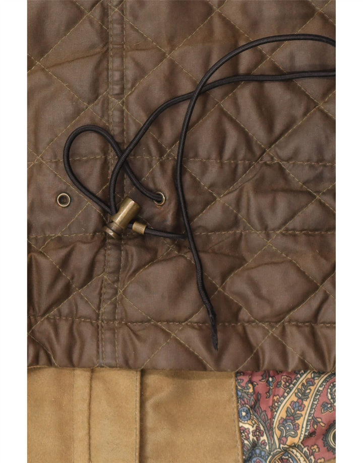 Женская куртка Belstaff из вощеного хлопка IT 44 Средний Хаки Хлопок