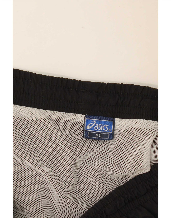 Мужские спортивные шорты с рисунком Asics XL, черные из полиамида