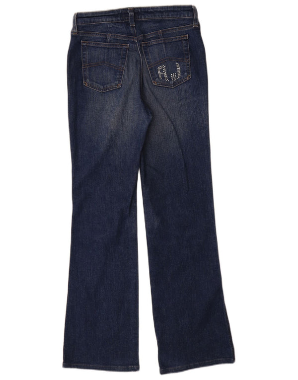 Женские джинсы Bootcut Armani W27 L29 синие, хлопок