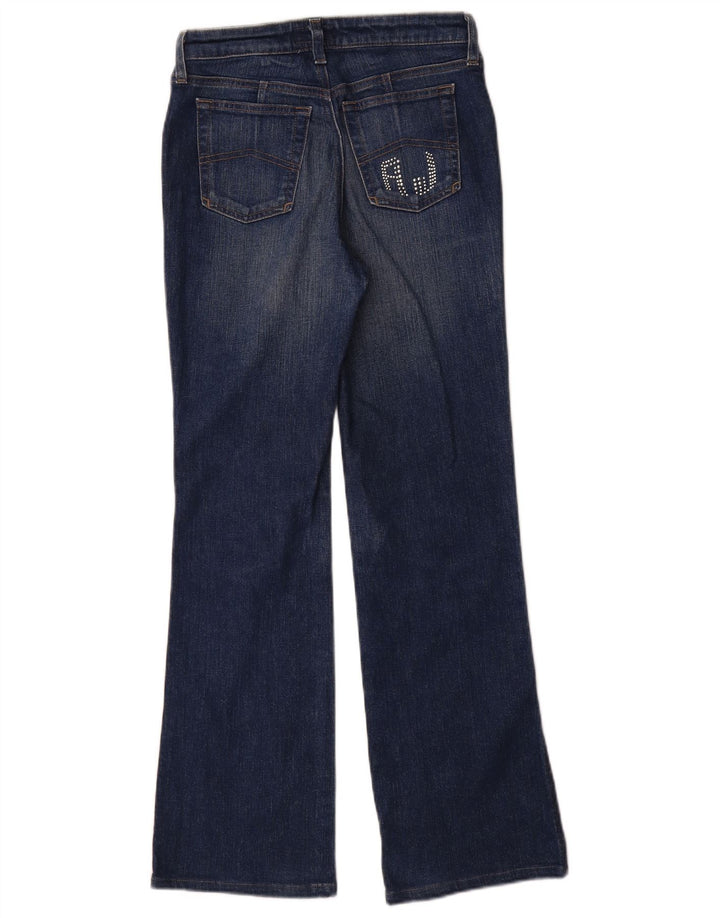 Женские джинсы Bootcut Armani W27 L29 синие, хлопок
