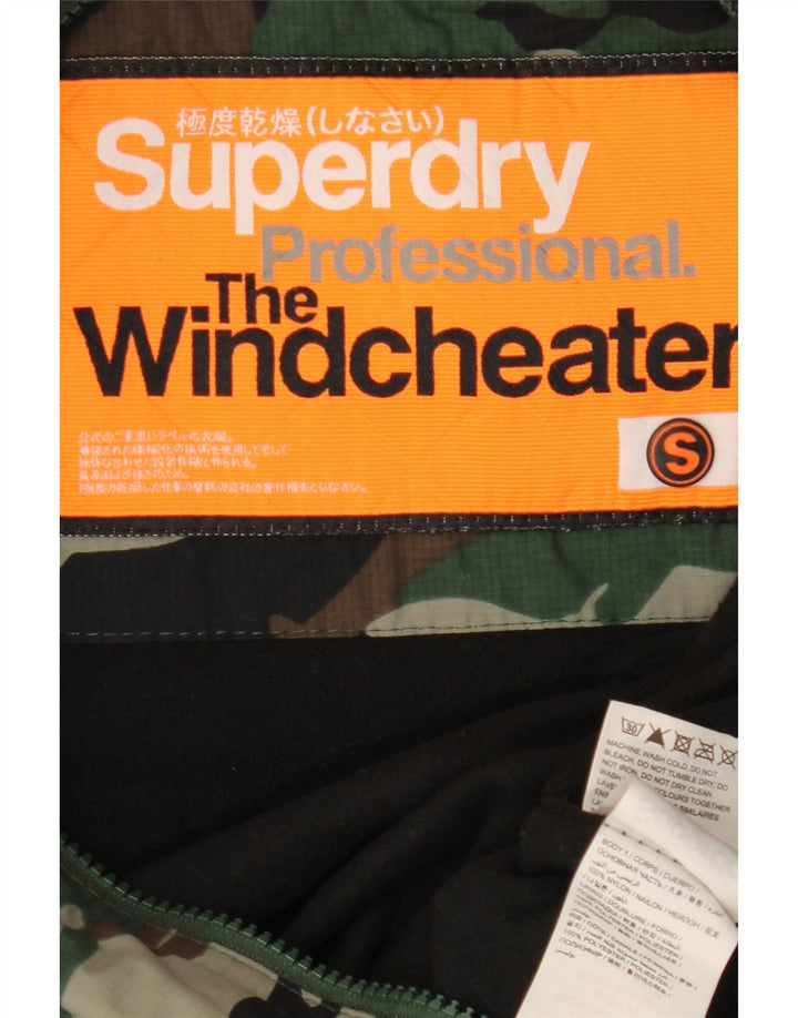 Мужская ветровка SUPERDRY The Windcheater UK 36, маленький цвет хаки