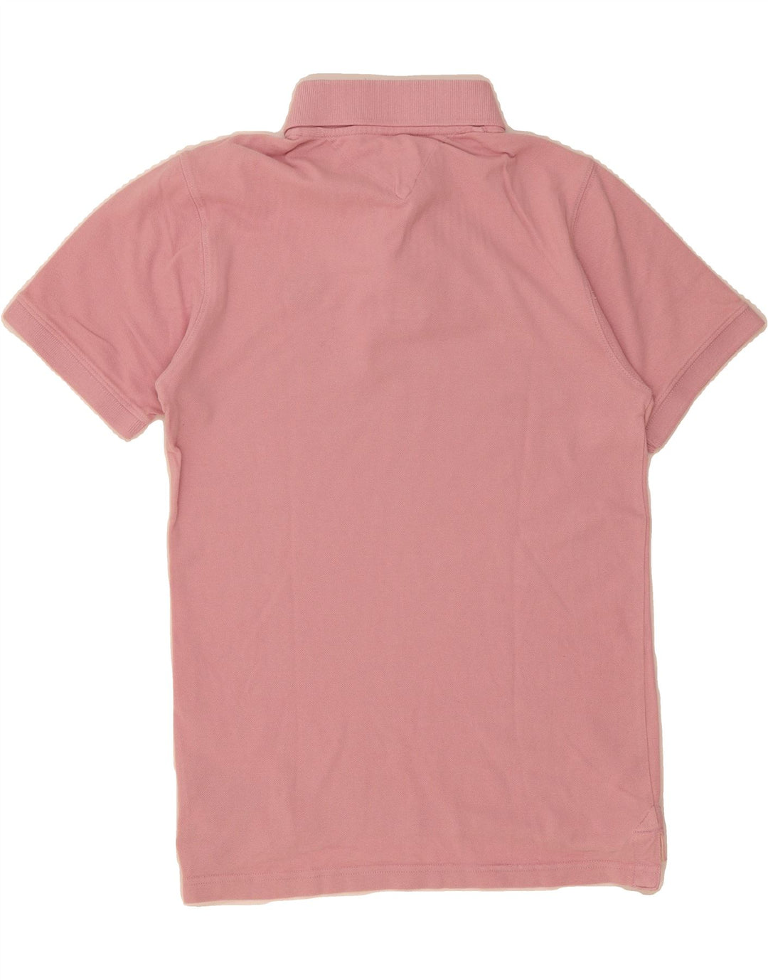 TOMMY HILFIGER Mens Polo Shirt Medium Pink Cotton Vintage Tommy Hilfiger and Second-Hand Tommy Hilfiger from Messina Hembry 