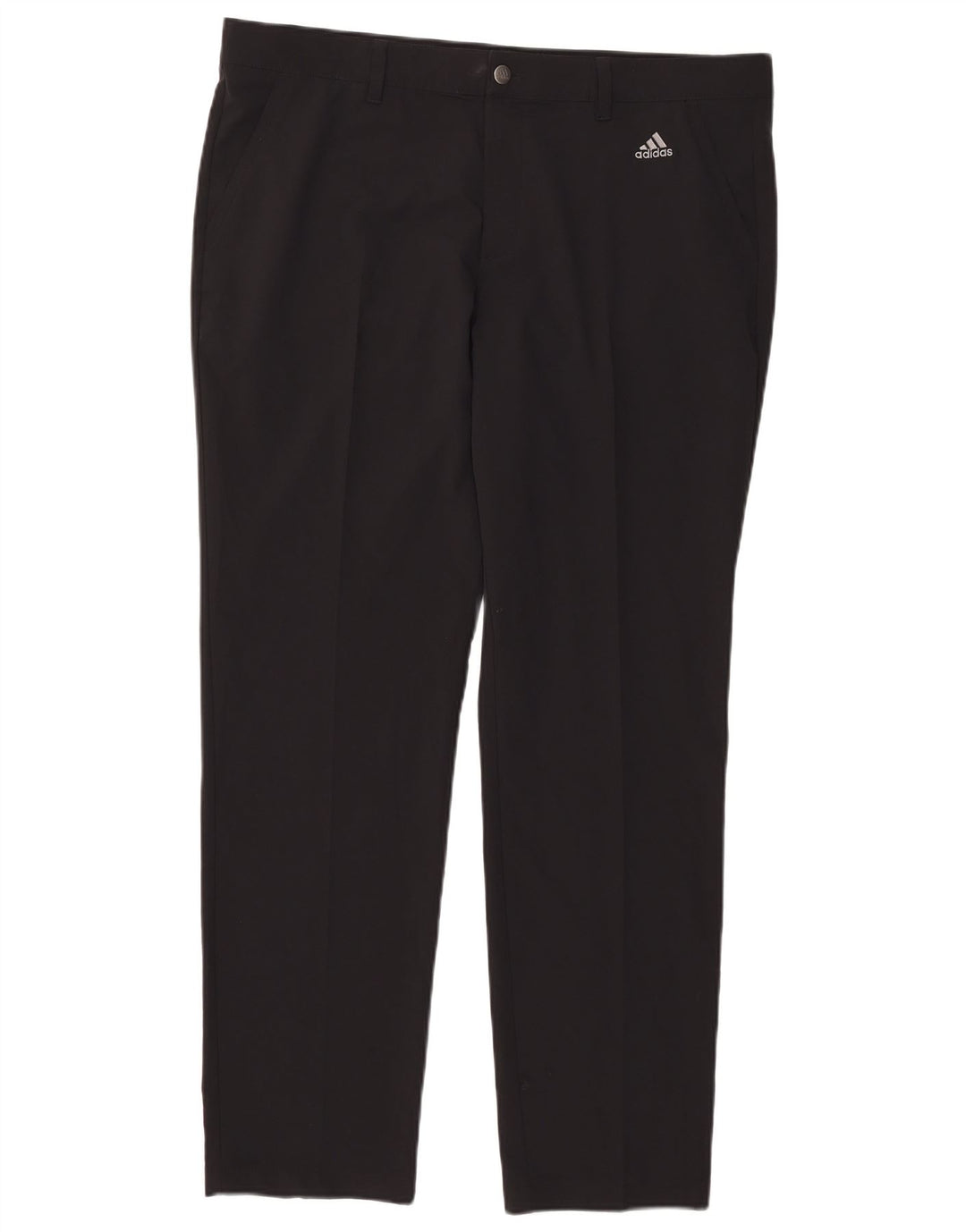 Мужские узкие брюки-чинос Adidas W38 L32, черный полиэстер