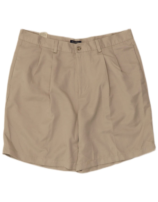 Мужские шорты чинос Dockers W36, большие, бежевые, из полиэстера