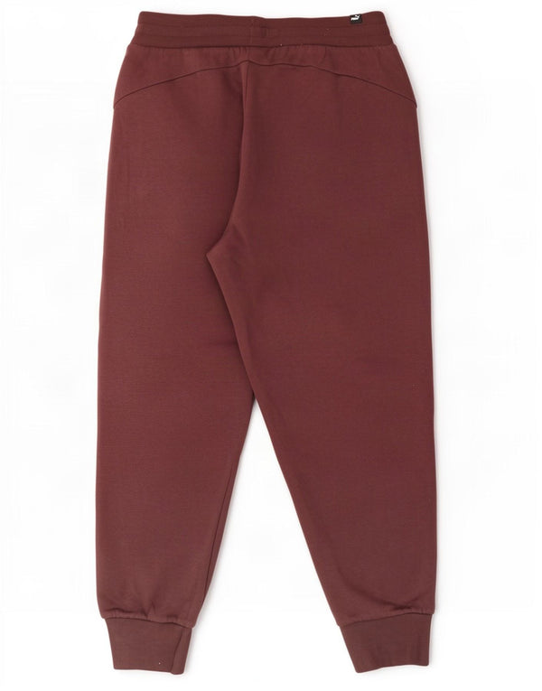 Женские спортивные брюки Puma Joggers UK 14, большие бордовые, хлопок