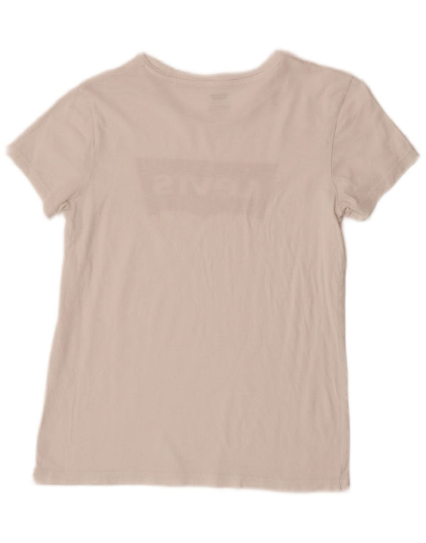 Женская футболка с рисунком Levi's Top UK 6 XS Белая