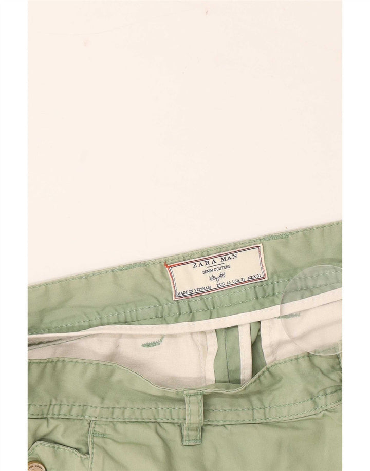 Мужские шорты чинос Zara EU 40 Medium W31 Зеленые