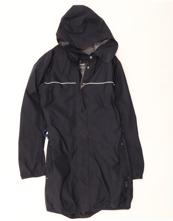 Женский плащ с капюшоном Helly Hansen UK 16, большой черный полиэстер