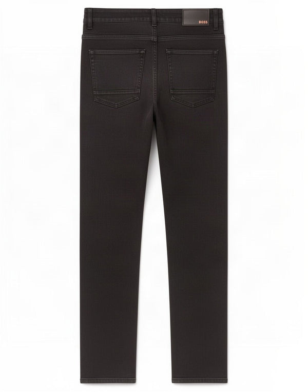 Мужские узкие джинсы Hugo Boss W32 L30, черный хлопок