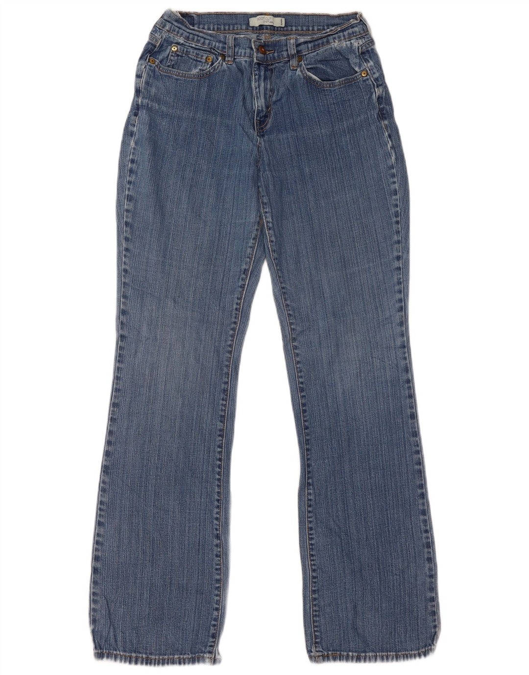Женские джинсы Levi's 515 Bootcut США 8, средние W30 L34, синие, хлопок