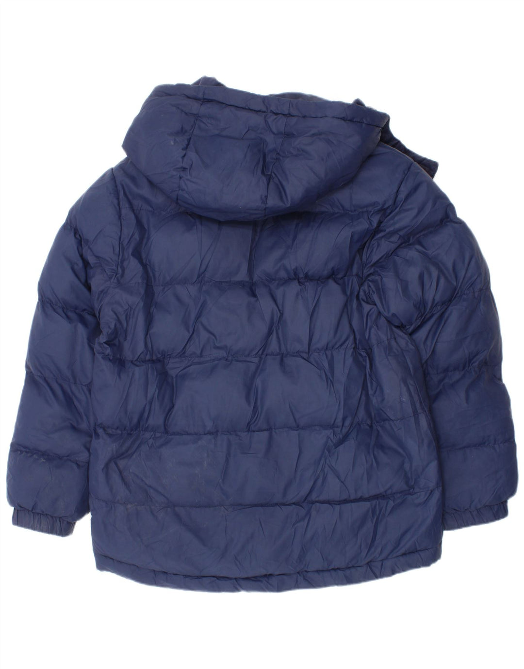 Утепленная куртка Timberland для мальчиков с капюшоном 7-8 лет, синяя, полиэстер