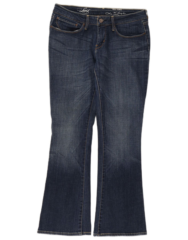 Женские джинсы скинни Levi's Bold Curve Bootcut W31 L30, синий хлопок