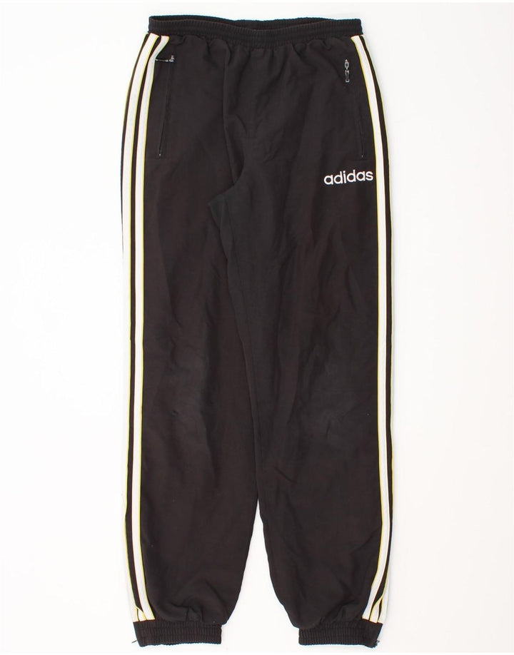 Мужские спортивные брюки Adidas Joggers UK 38/40, средний черный полиэстер