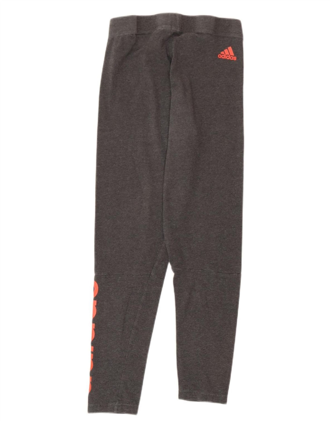 Женские леггинсы Adidas с рисунком UK 8, маленькие серые в крапинку