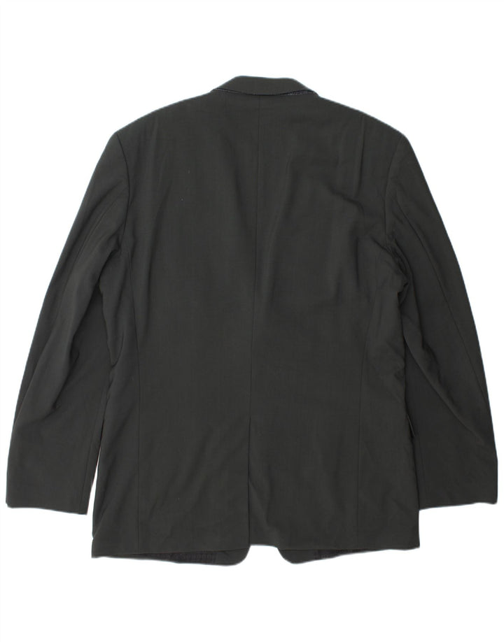 Мужской пиджак Hugo Boss на 2 пуговицах EU 52 XL, серая шерсть