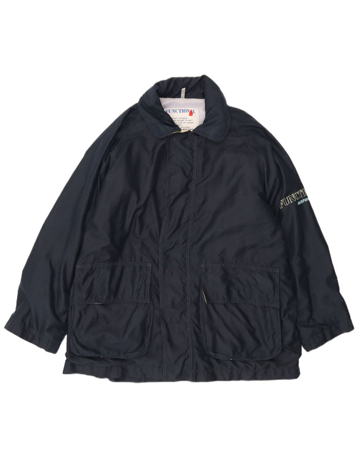 Мужская ветровка с рисунком Murphy & Nye UK 42 XL, темно-синий полиэстер