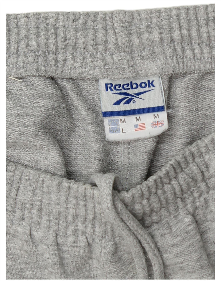 Брюки мужские спортивные Reebok средние серые в крапинку