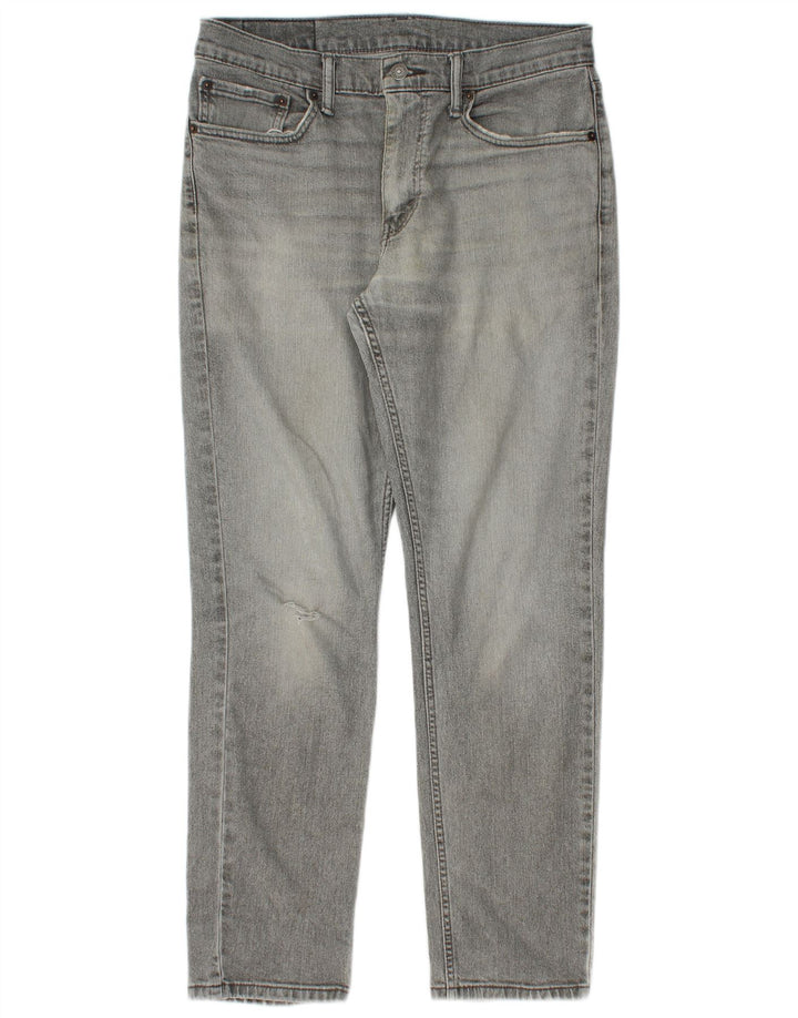 Мужские джинсы Levi's 511 Slim 32 L30 Серый хлопок