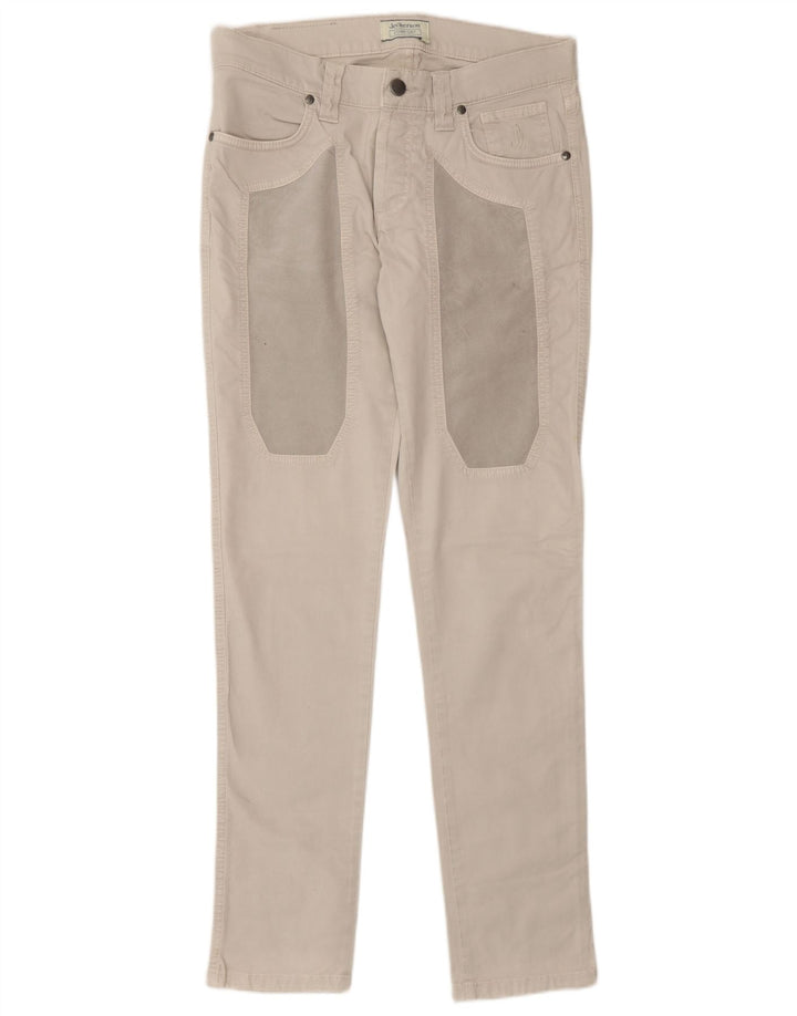 Мужские джинсы Jeckerson Slim W30 L30, бежевый хлопок