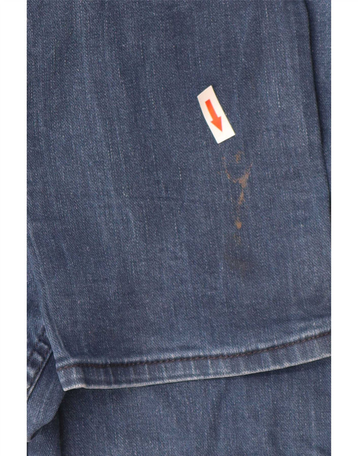 Мужские узкие джинсы Levi's W30 L30 синие, хлопок