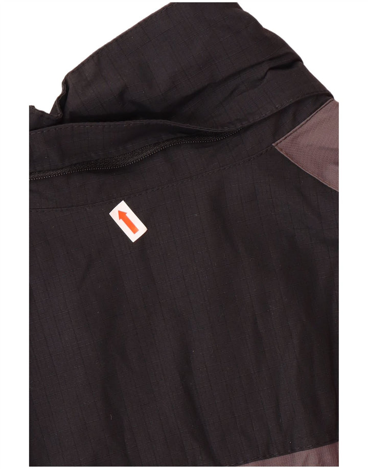 Мужская ветровка HELLY HANSEN с графическим рисунком UK 34 XS, черная с цветными блоками