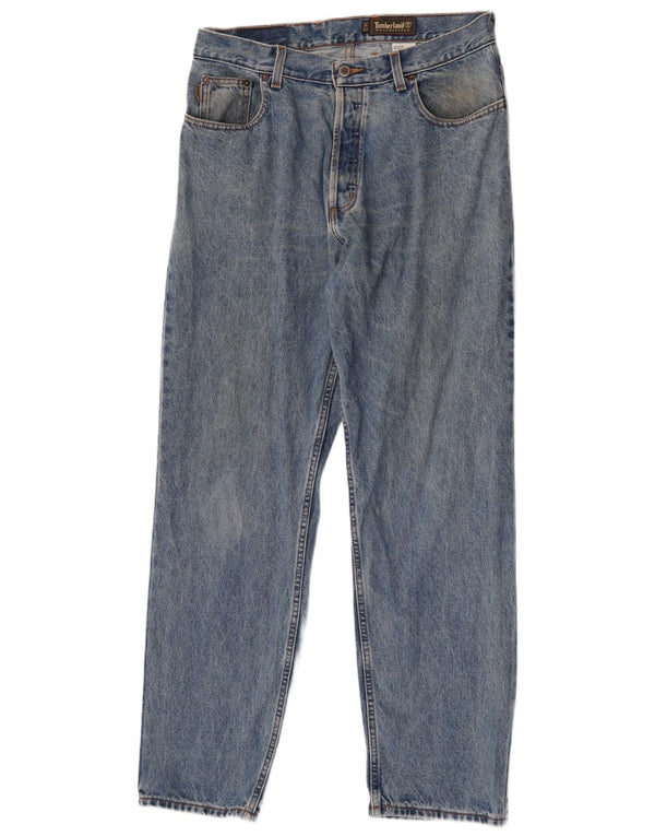 Мужские прямые джинсы Timberland W34 L32, синий хлопок
