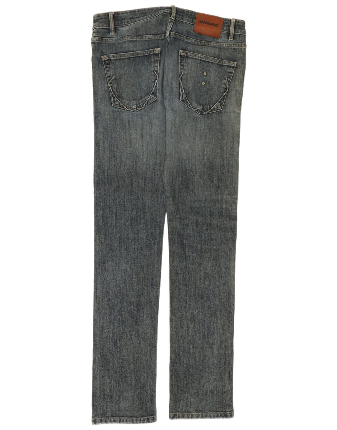Мужские узкие джинсы Blauer W34 L34, синий хлопок