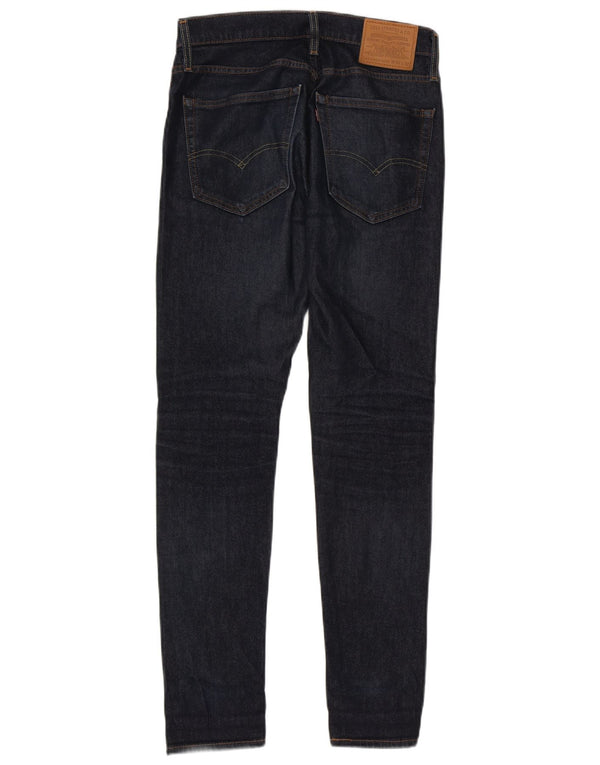 Мужские зауженные джинсы скинни Levi's W30 L32 темно-синие, хлопок