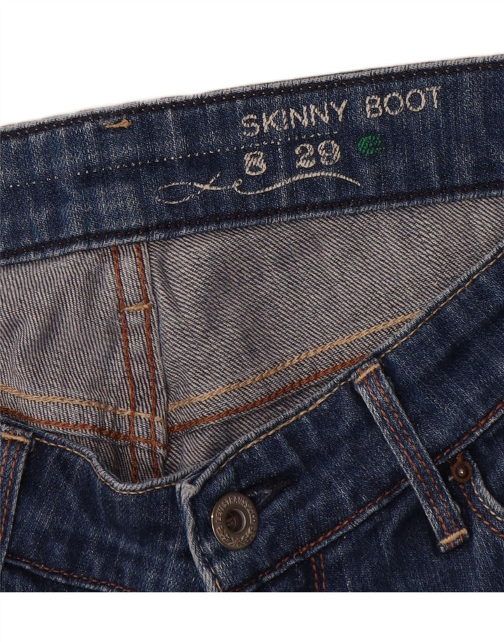 Женские джинсы скинни Levi's Bootcut США 8 Средний W29 L32 Синие