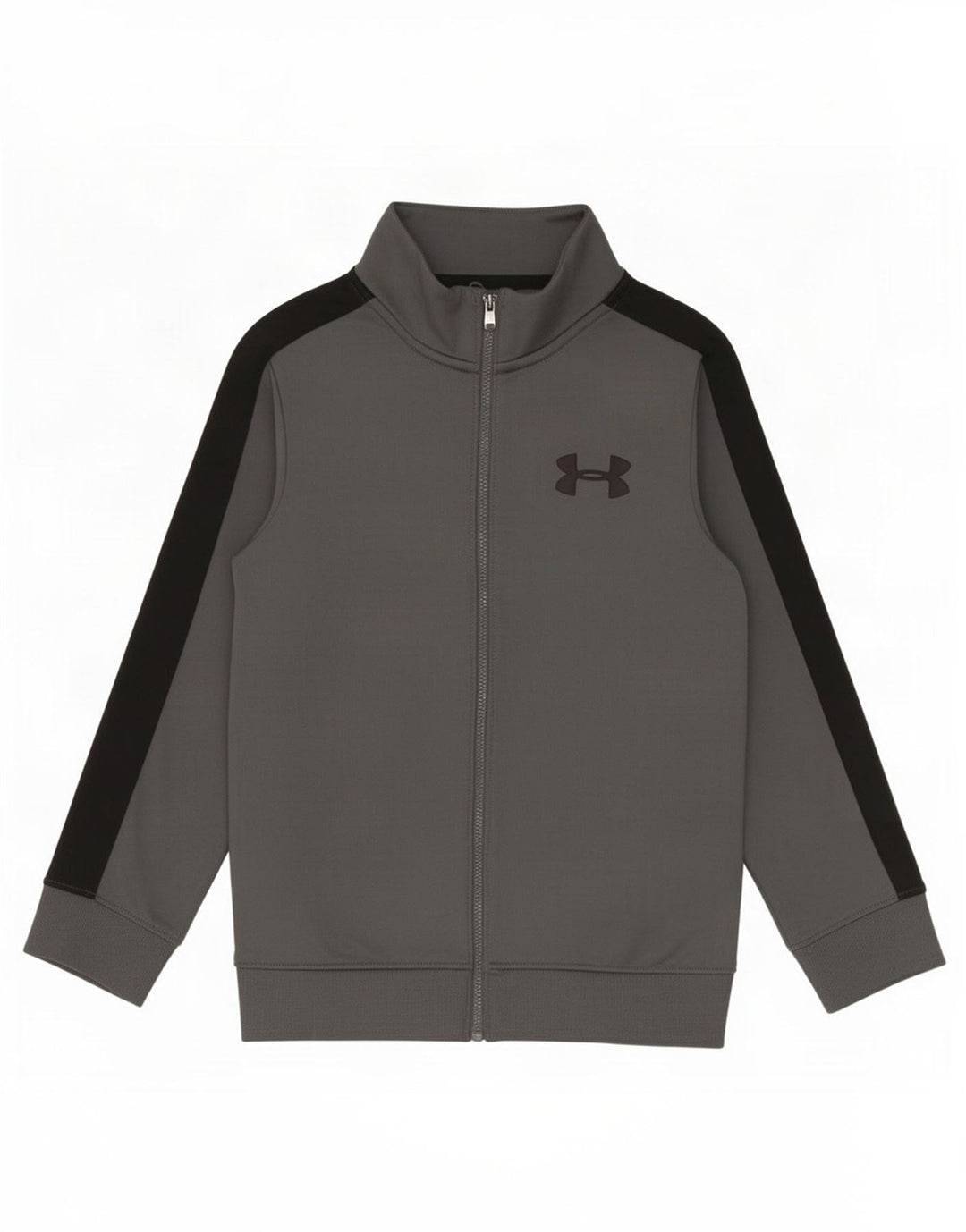 Спортивный костюм Under Armour для мальчиков, верхняя куртка, 7–8 лет, маленький серый цвет с цветными блоками