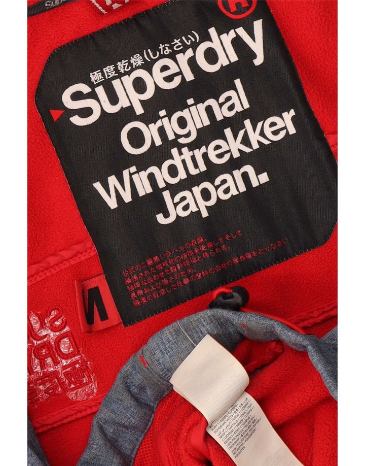 Мужская ветровка с рисунком Superdry Windtrekker UK 38, средний синий