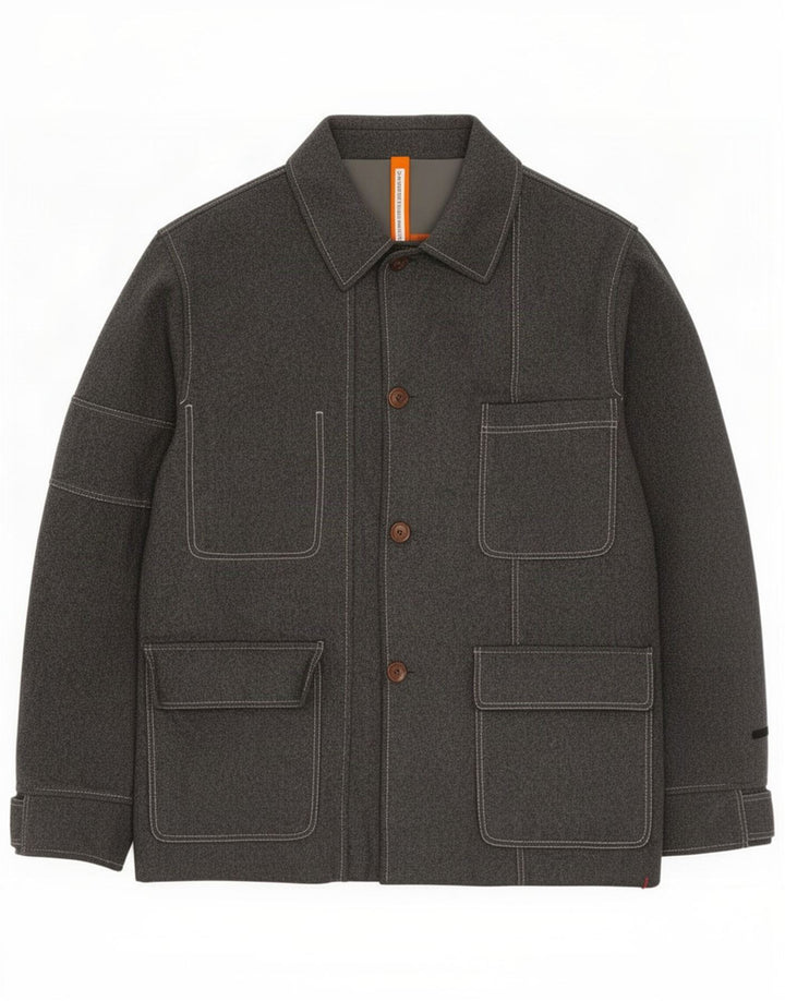 JC De Castelbajac Мужская куртка IT 52 XL, серая шерсть