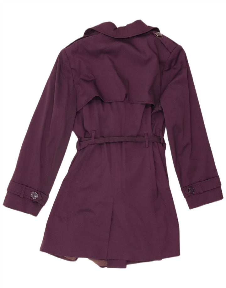 Женский тренч Marks & Spencer Autograph UK 18 XL фиолетовый полиэстер