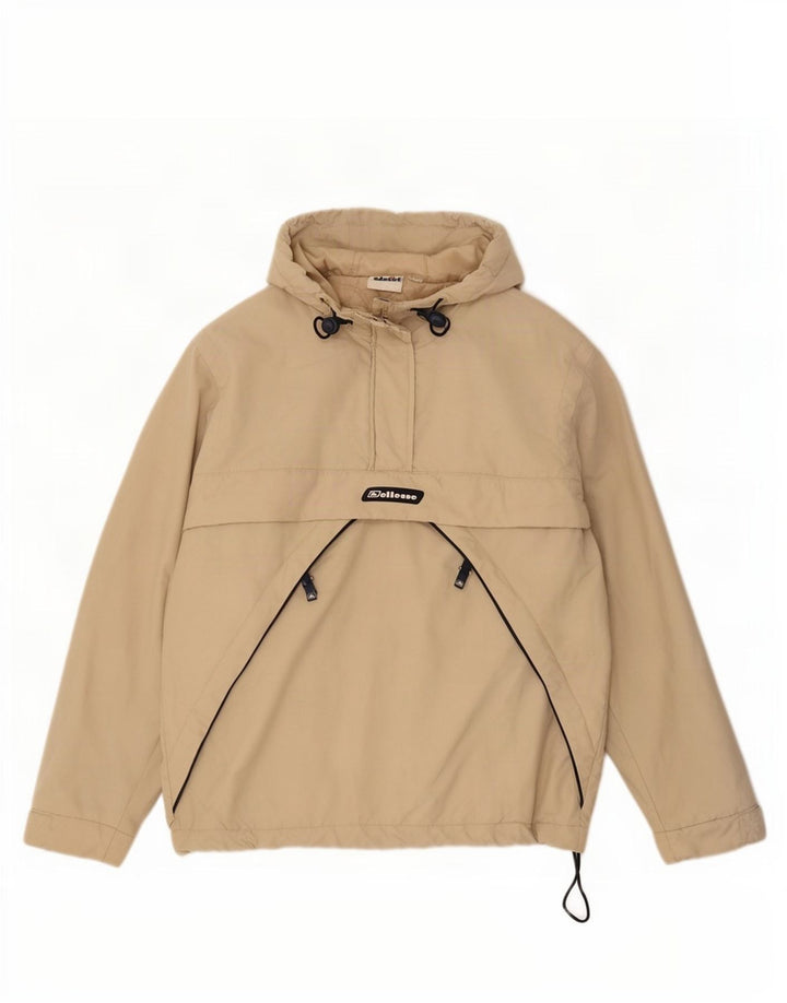 Женский анорак оверсайз с капюшоном Ellesse UK 10, маленький, бежевый, полиэстер