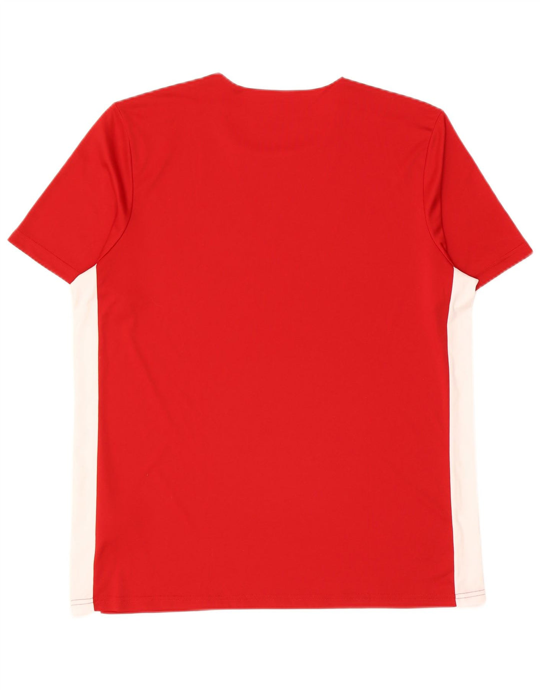 Adidas Мужская футболка Climalite Top XL Красный полиэстер с цветными блоками