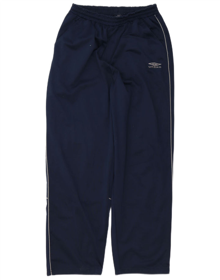 Мужские спортивные брюки Umbro XL темно-синие из полиэстера