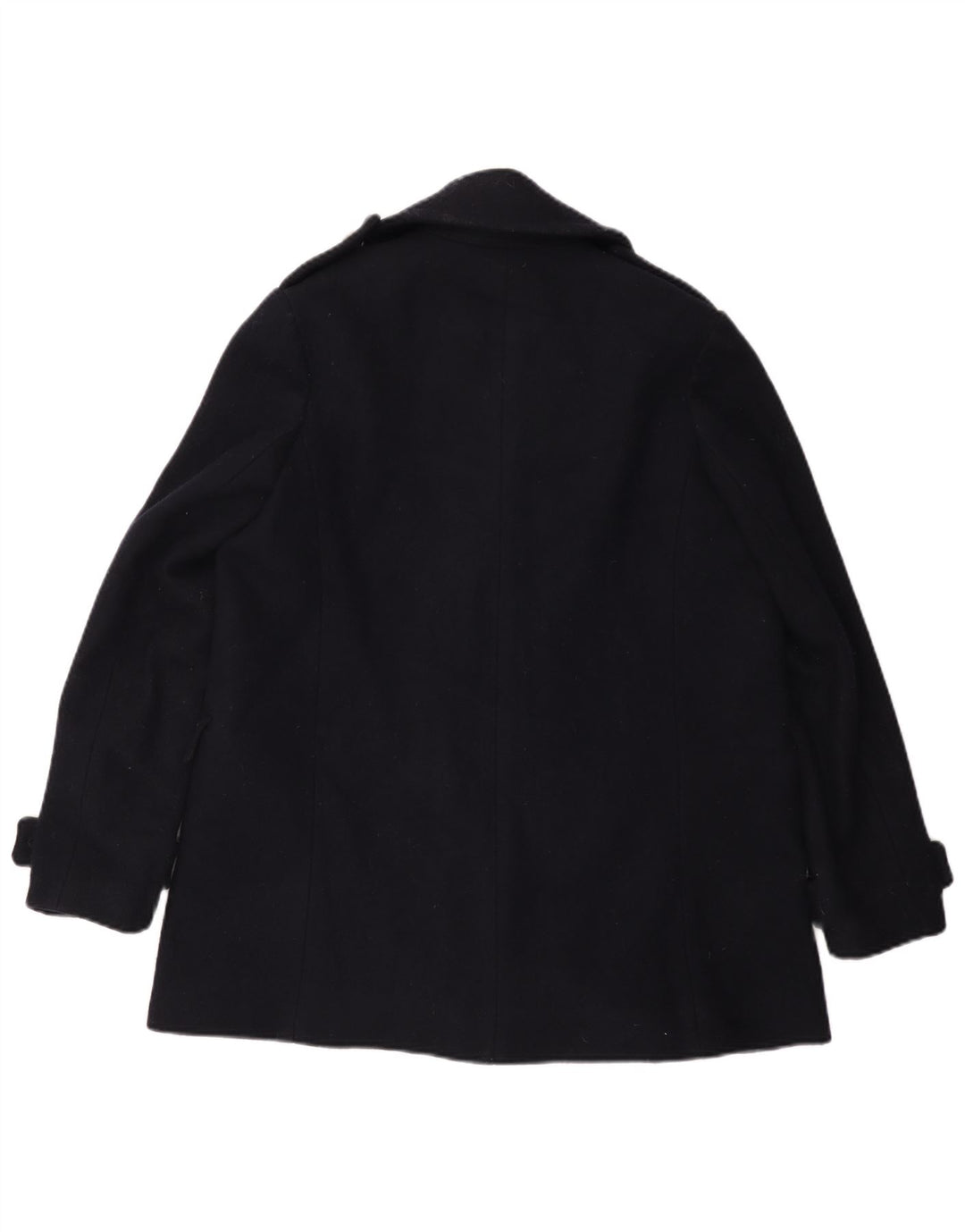 Мужское бушлат Superdry UK 40, большой темно-синий, шерсть