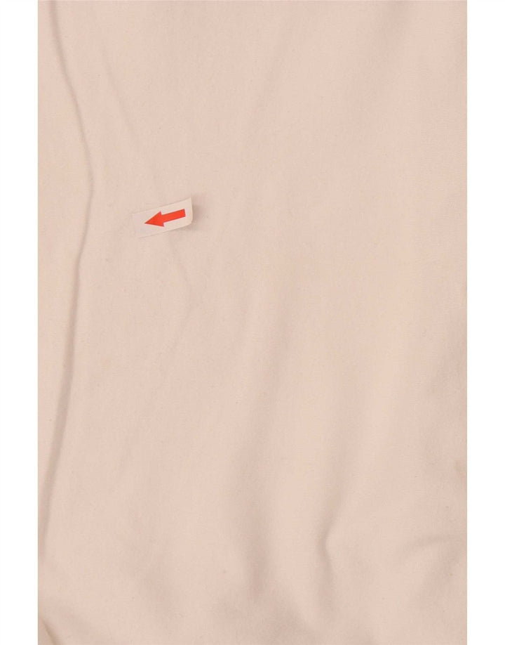 Мужской жилет с графическим рисунком Nike Dri Fit среднего размера, белый хлопок