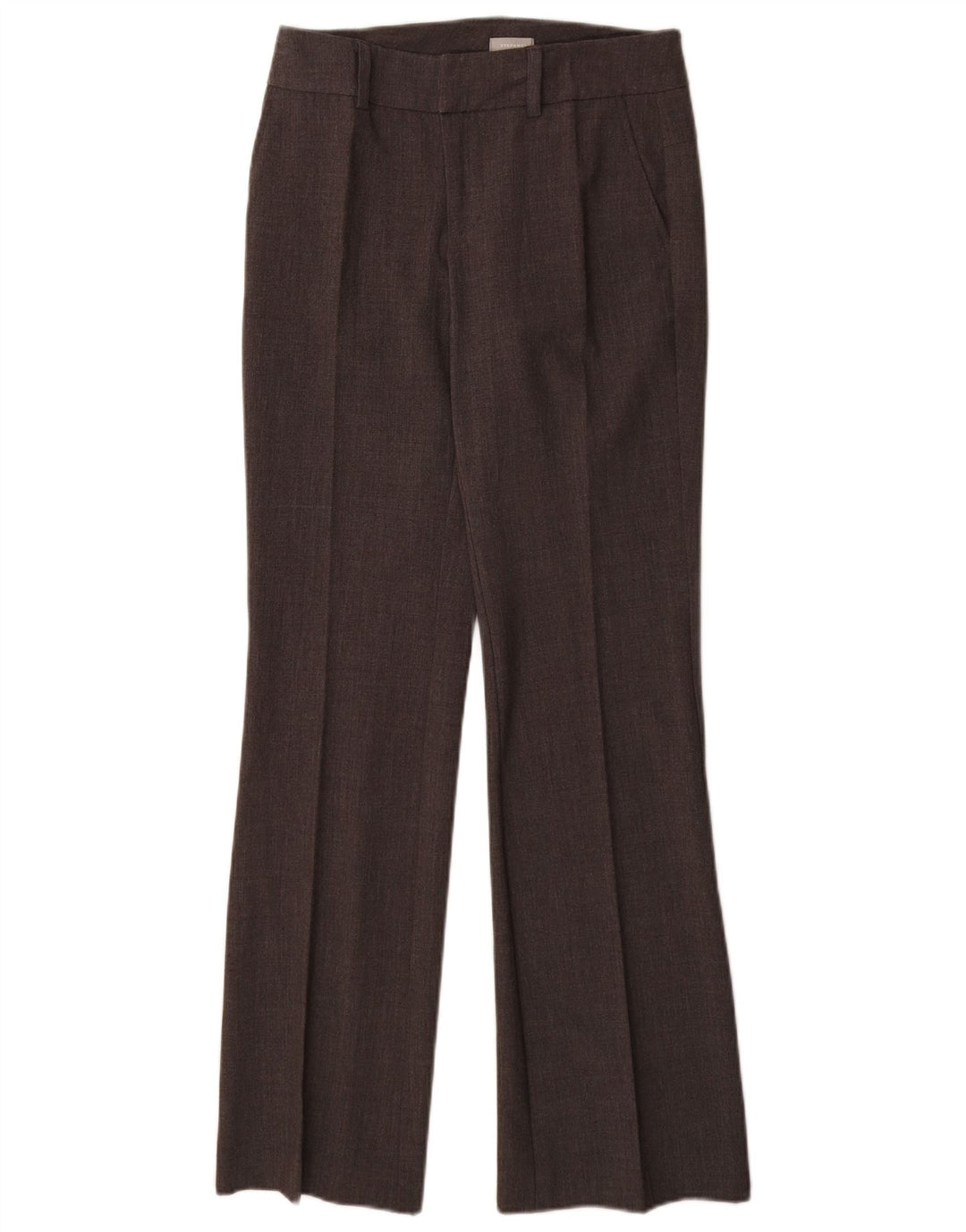 Женские брюки Stefanel Bootcut EU 34 XS W28 L32, коричневые, полиэстер
