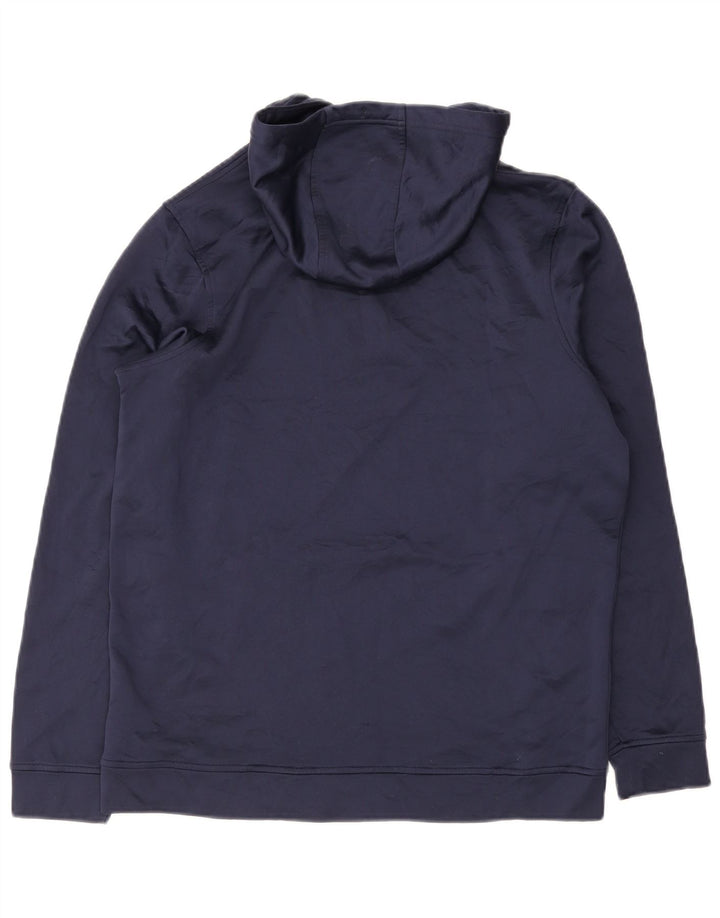 Мужской джемпер с капюшоном Under Armour, средний, темно-синий